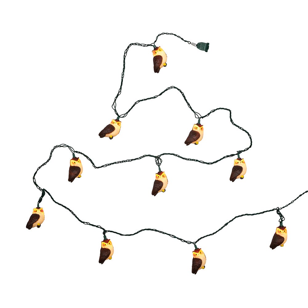 Party String Lights - Owls - - Home & Living >> Lighting >> Novelty