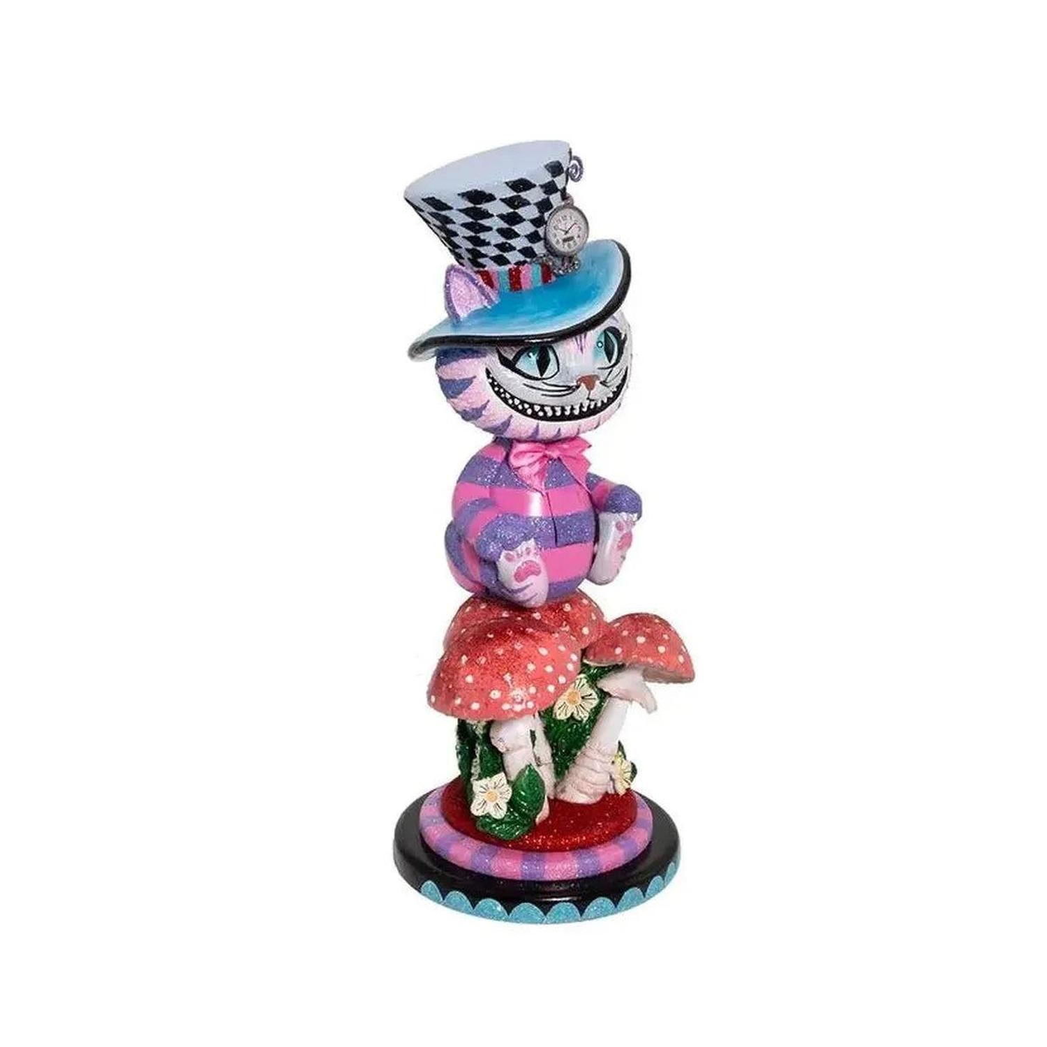 Kurt Adler 15" Hollywood Nutcrackers™ Cheshire Cat - - Nutcrackers