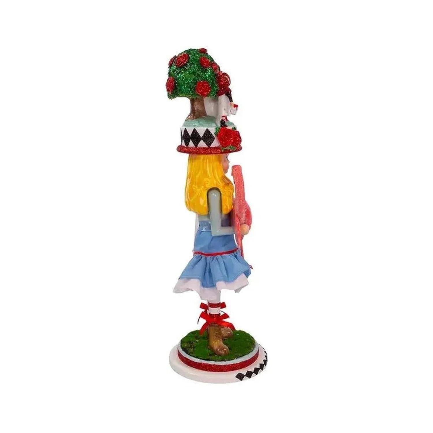 Kurt Adler 19" Hollywood Nutcrackers™ Alice With Flamingo Nutcracker - - Nutcrackers