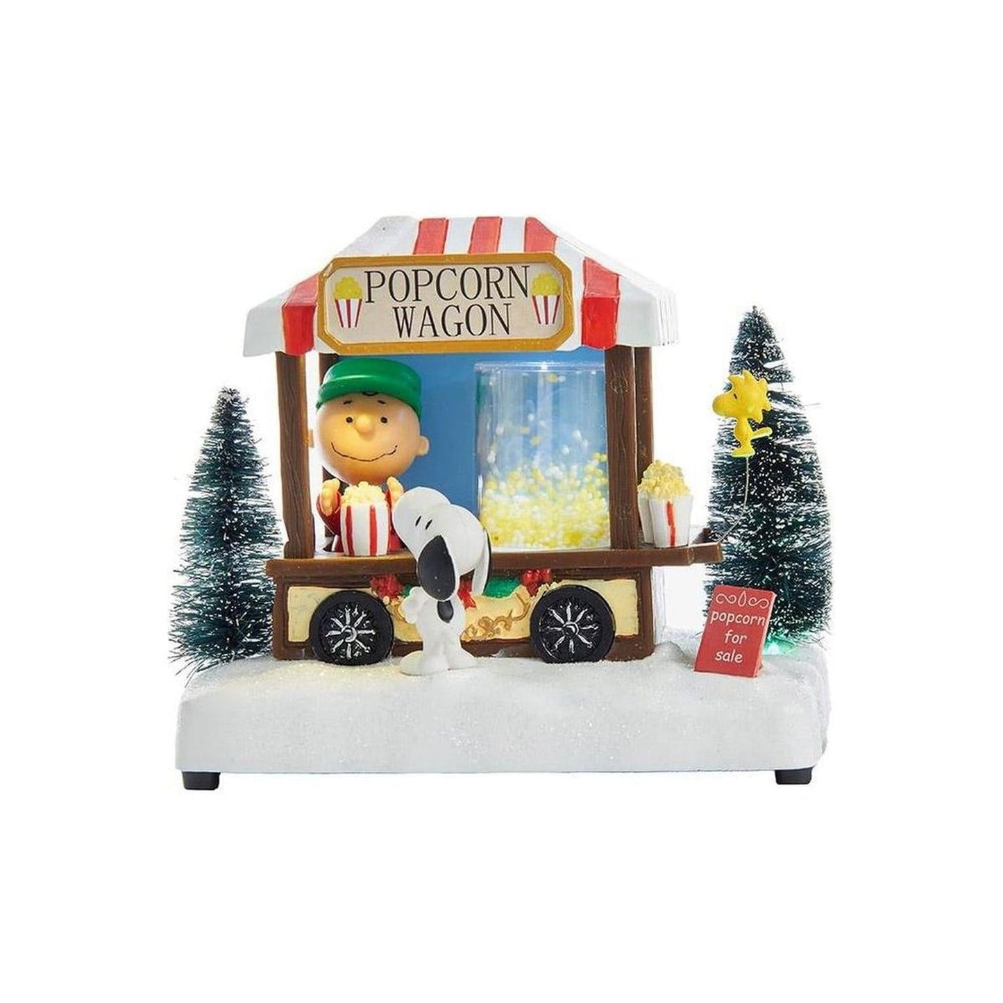 Kurt Adler Peanuts© LED Musical Table Piece - - Seasonal & Holiday Decorations