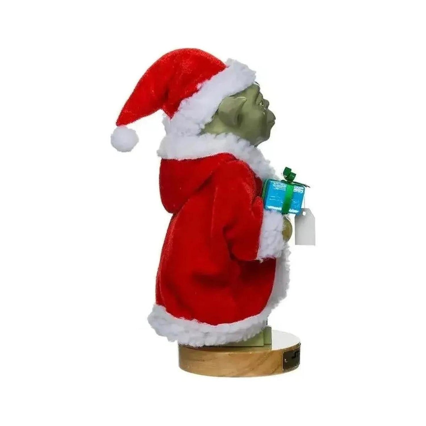 Kurt Adler 9-Inch Yoda in Santa Robe Nutcracker - - Nutcrackers