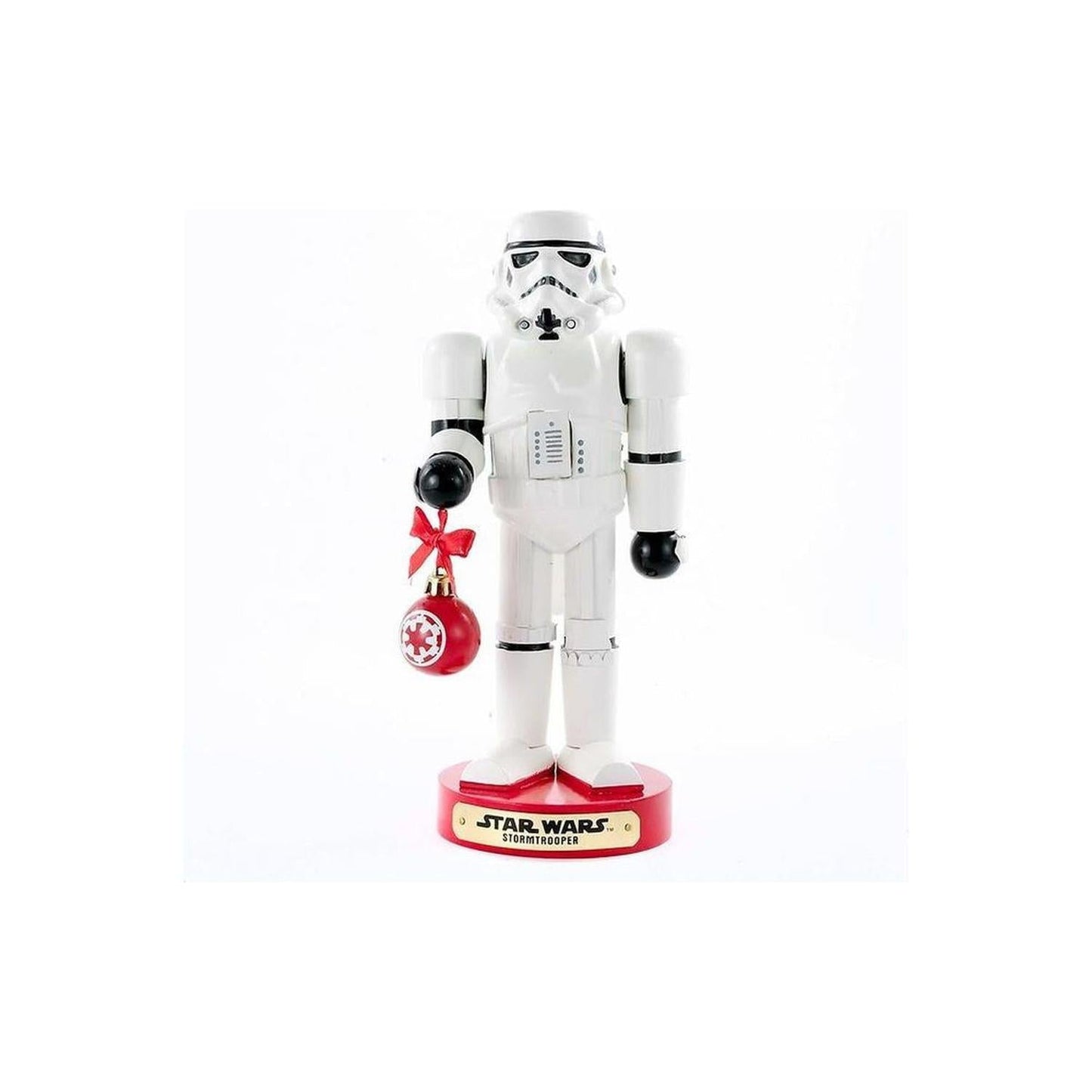 Kurt Adler 9.5" Stormtrooper with Ball Ornament Nutcracker- Michelle's aDOORable Creations- {{Product type}}
