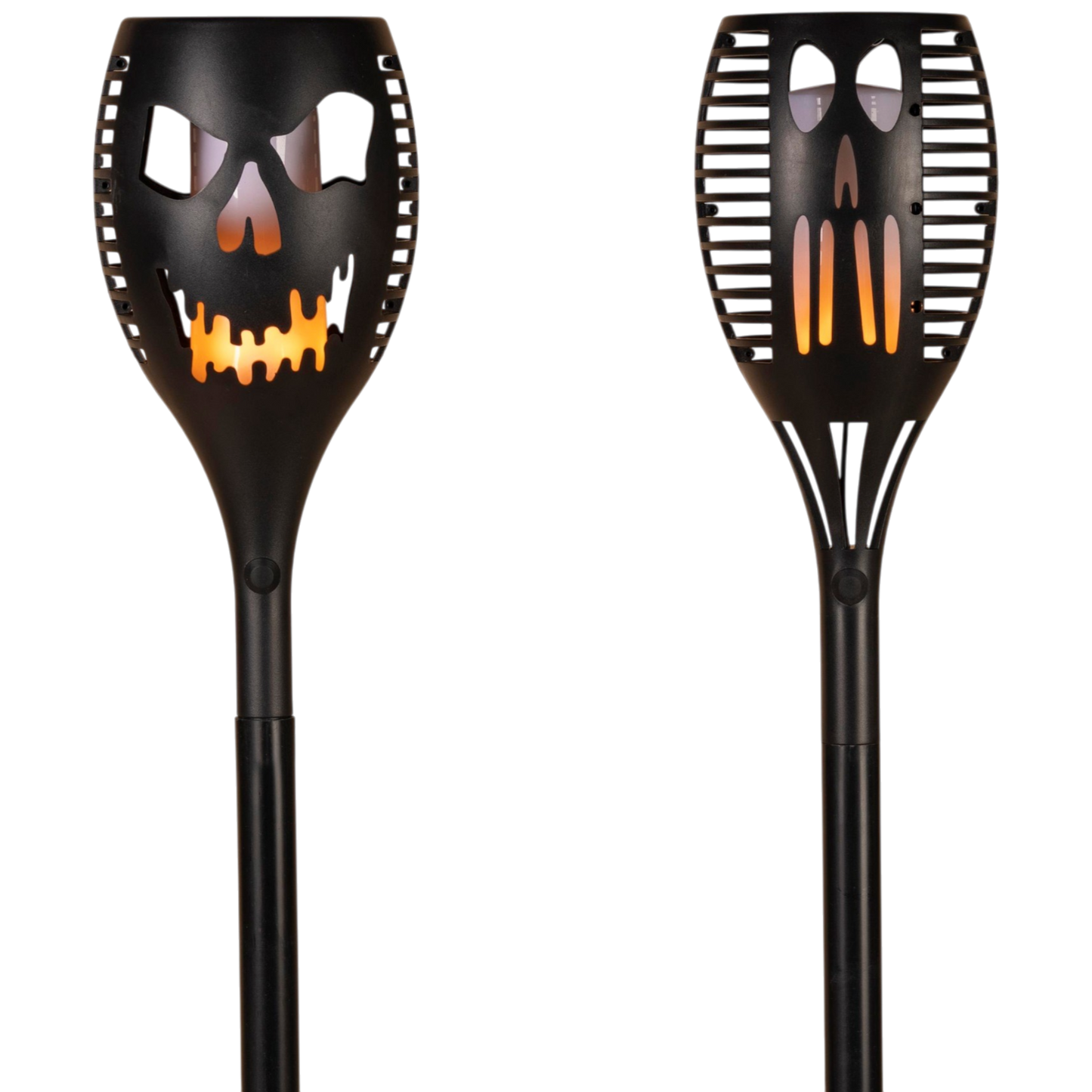 LED Solar Scary Pumpkin Face Torch - - - Holidays >> Halloween