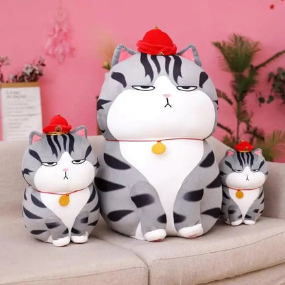 Moody Kawaii Cat Plush Toy Kia Day Design
