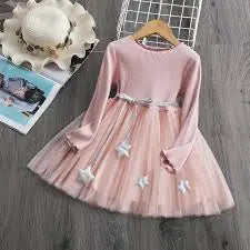 Spring Sequin Girls Dress