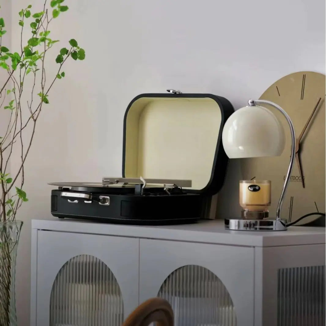 Retro Bluetooth Vinyl Record Player and Speaker Unit - Kia Day Design