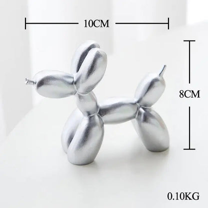 Nordic Resin Balloon Dog Statue Kia Day Design