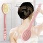 Silicone Back Scrubber Bath Belt Light Pink