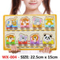 Baby Montessori Wooden Puzzle Board - Kia Day Design