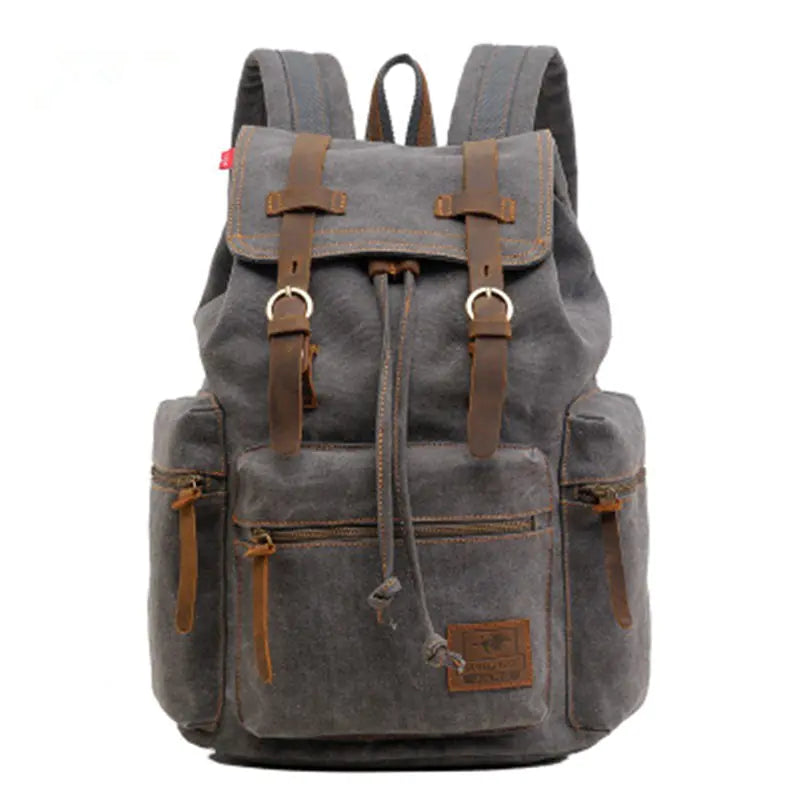 Canvas Casual Backpack - Shoulder Bag Kia Day Design