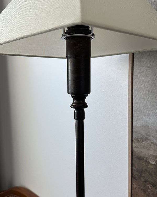 36 Inch Ivory Adjustable Table Lamp - - General