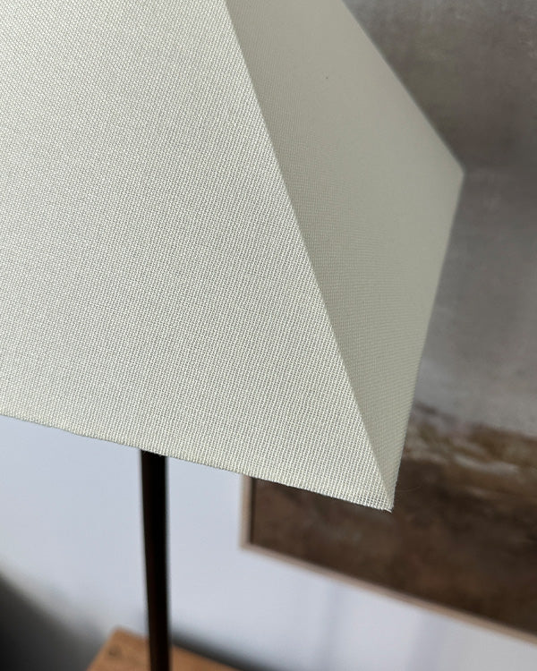 36 Inch Ivory Adjustable Table Lamp - - General