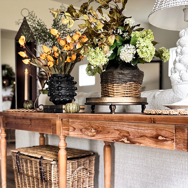 Oversized Rustic Chimney Floor Lantern - - Sale