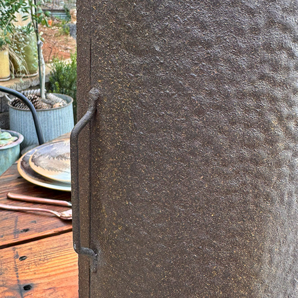 Oversized Rustic Chimney Floor Lantern - - Sale