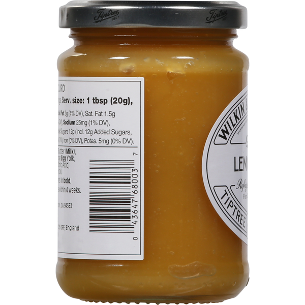 Wilkin & Sons Limited Tiptree Lemon Curd - - 0