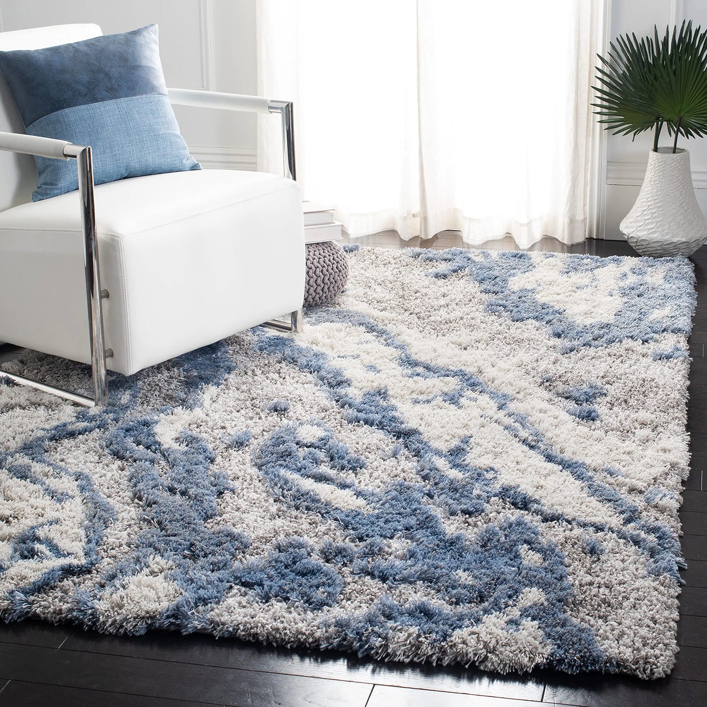 SAFAVIEH Horizon Shag Collection Area Rug - - rug
