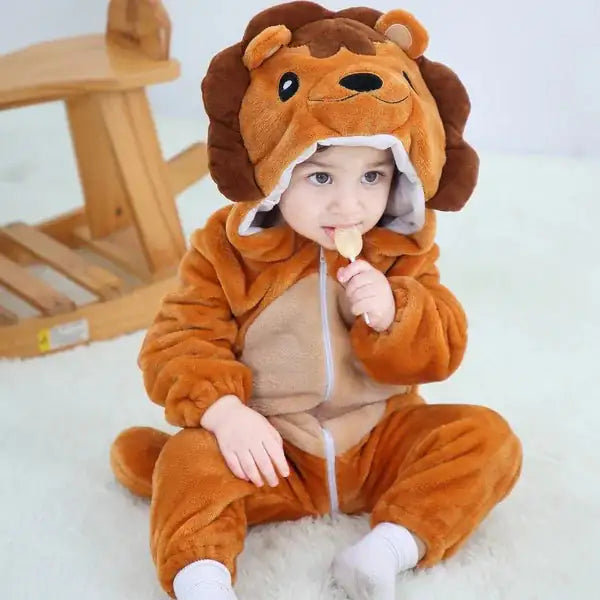 Children's Cute Long Sleeved Pajamas