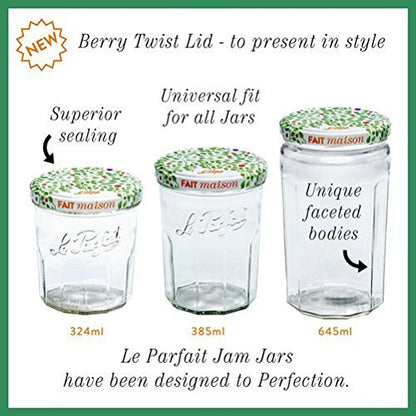 Le Parfait Jam Jars - - jars