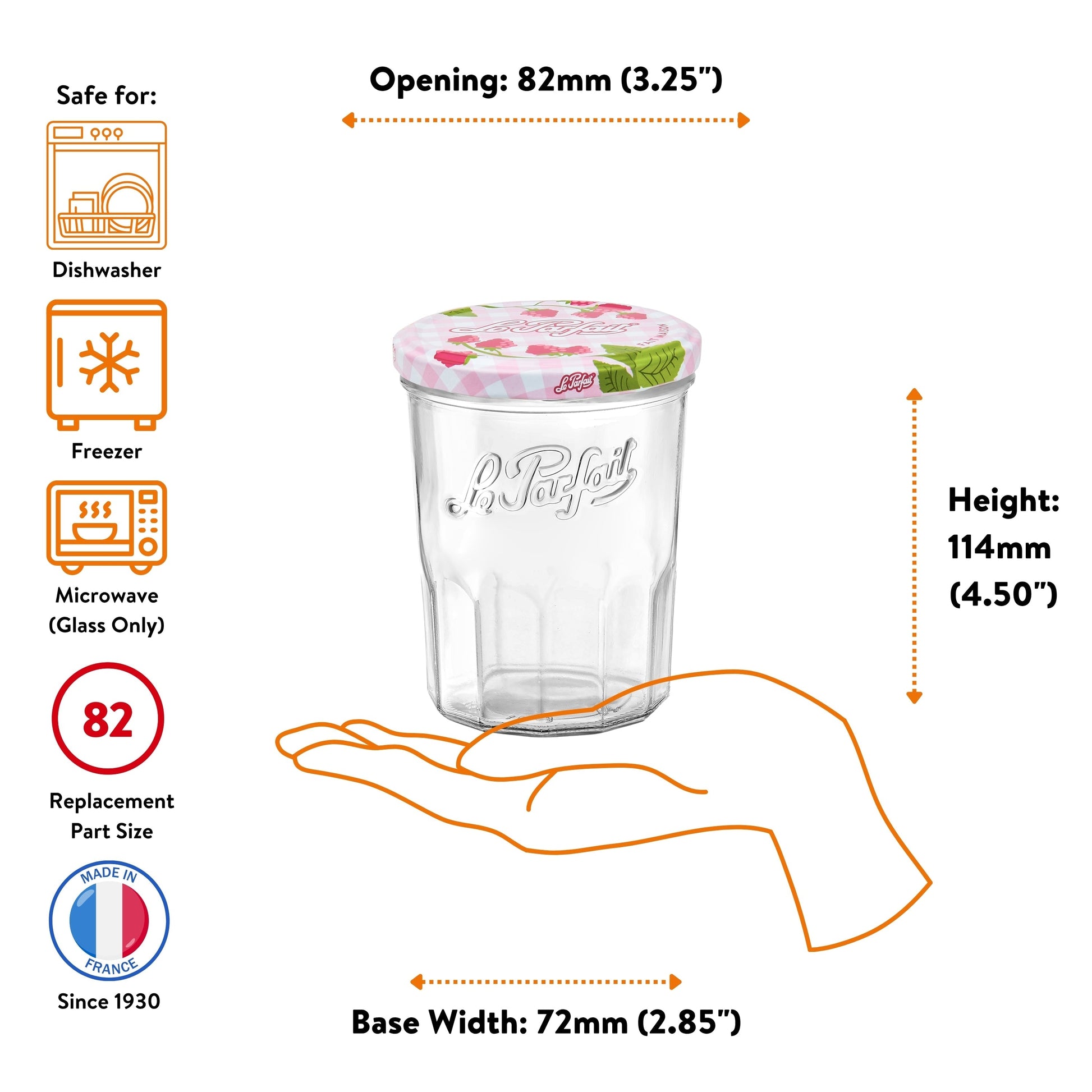 Le Parfait Jam Jars - - jars