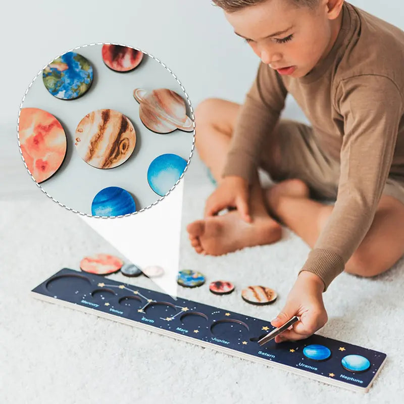 Montessori Solar System Puzzle Toy