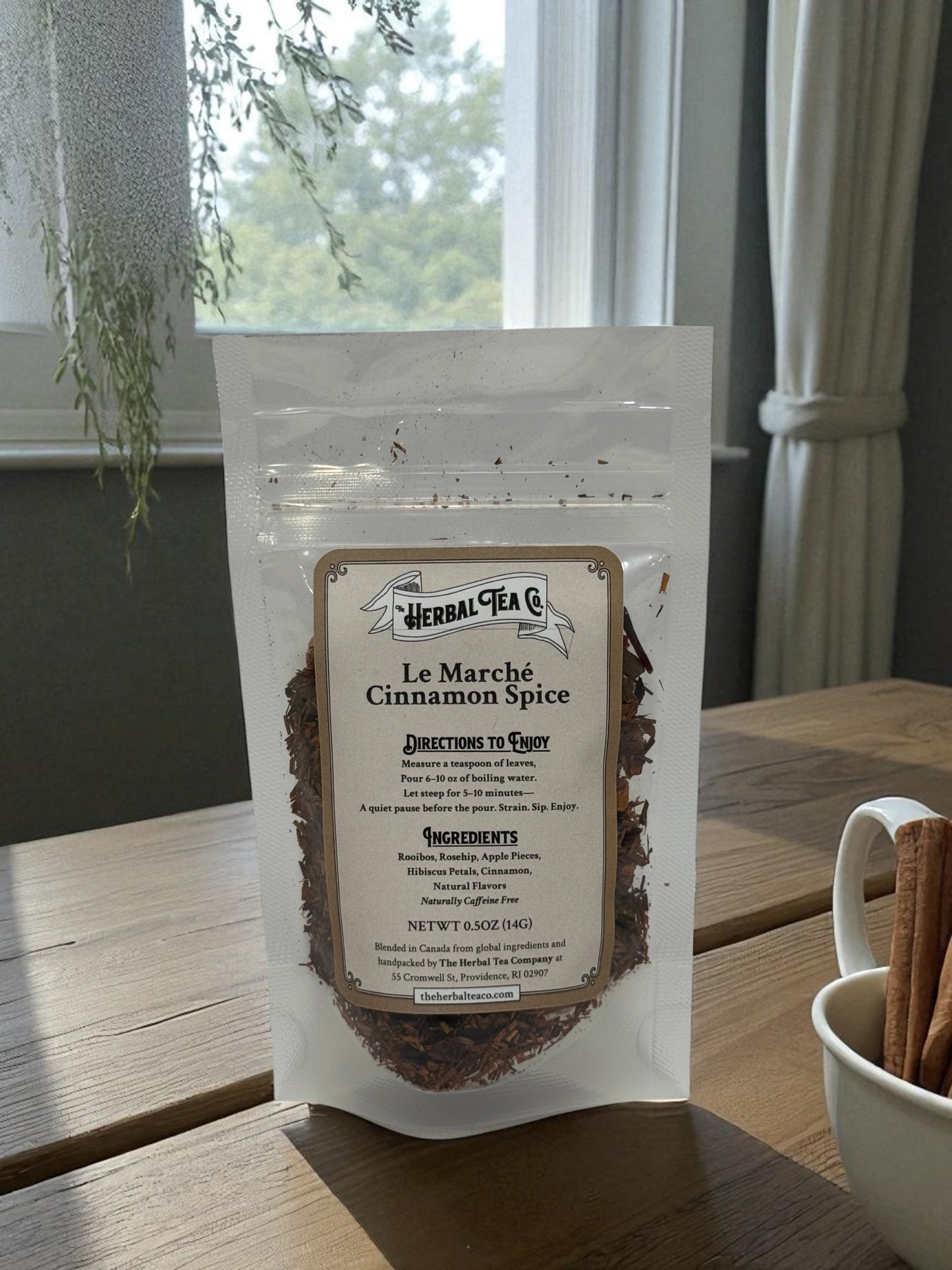 Le Marché Cinnamon Spice Herbal Tea - Taster - 4 servings - Tea