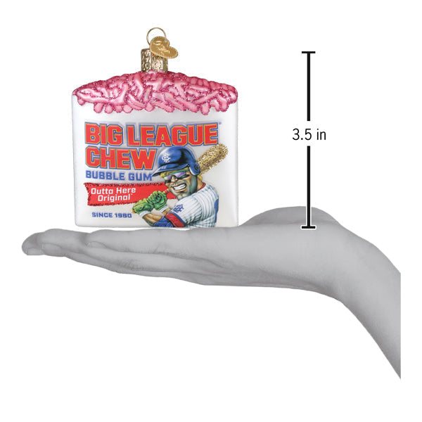 Big League Chew Glass Ornament - - Christmas >> Ornaments >> Glass
