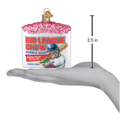 Big League Chew Glass Ornament - - Christmas >> Ornaments >> Glass