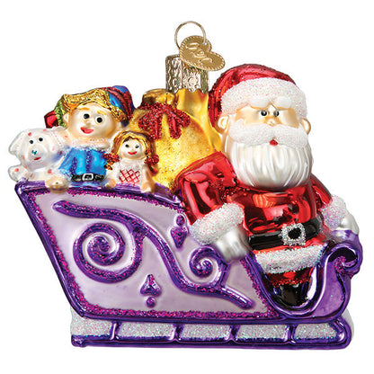 Santa And Friends Ornament- The Country Christmas Loft- {{Product type}}