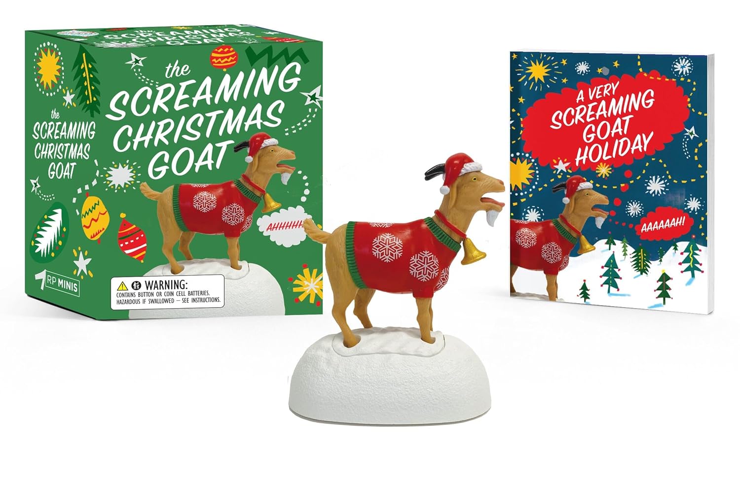 The Screaming Christmas Goat: Ahhhhh! - Default Title - Gift Shoppe >> Book Nook >> Mini Kits