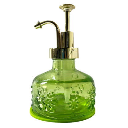 Green Birugen Vintage Soap Dispenser - - soap dispenser