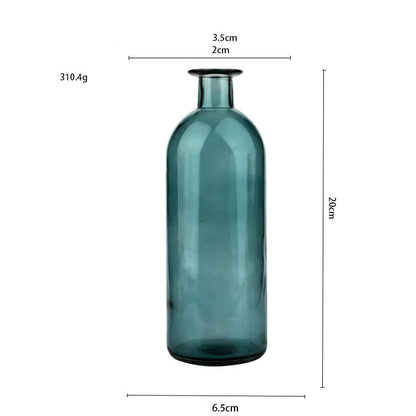 Nordic Glass Flower Vase Decor Kia Day Design