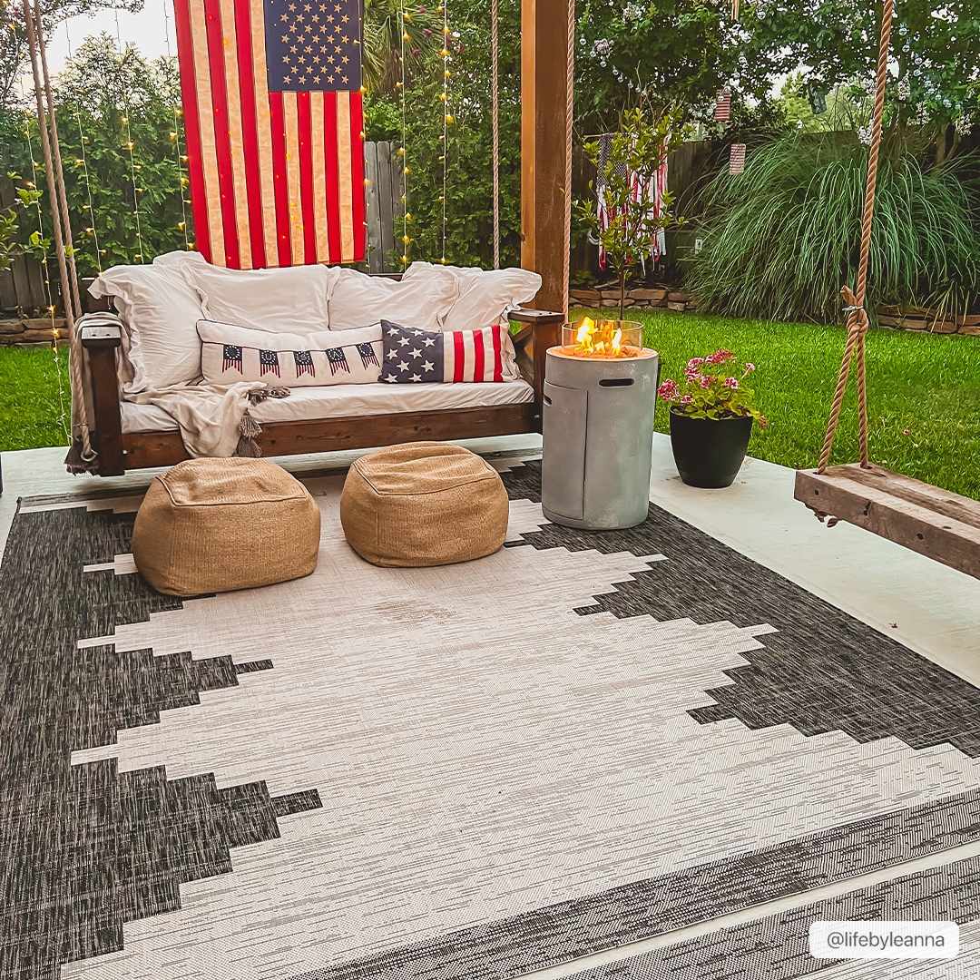 Djugun Outdoor Rug - - Rugs