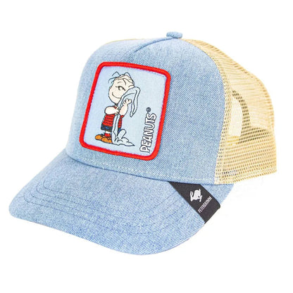 Peter Grimm Peanuts Linus (Denim) - Trucker Cap- HatCountry- {{Product type}}