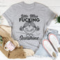 Little Miss F* Sunshine Tee - Athletic Heather -