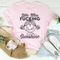 Little Miss F* Sunshine Tee - Pink -