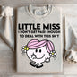 Little Miss I Don't Get Paid Enough To Deal With This Sh-t Sweatshirt - Sand -