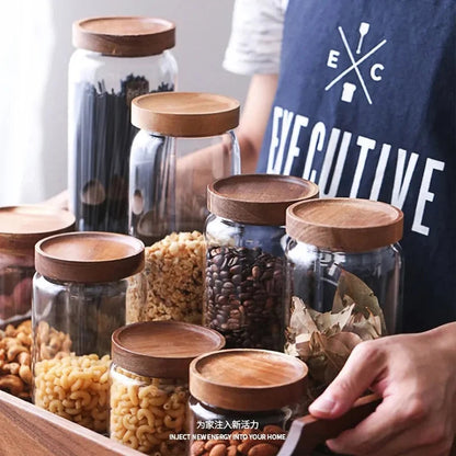 Glass Airtight Storage Jars - Kia Day Design