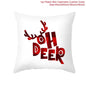 Cartoon Christmas Pillow Cover Kia Day Design
