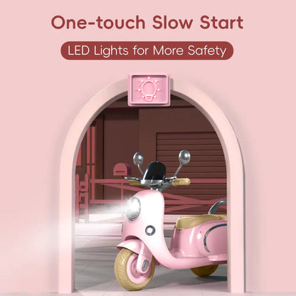 12V Children's Motorcycle, 3 Wheels Kia Day Design