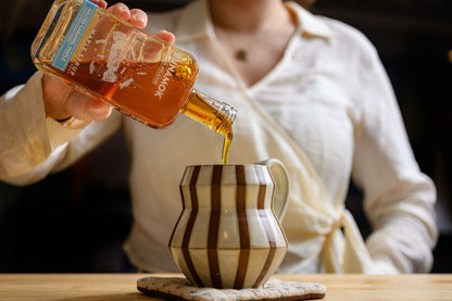Salted Caramel Infused Maple Syrup - - Food >> Maple >> Syrup