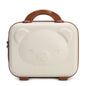Luxury Cartoon Bear Travel Suitcase for Kids (14-Inch) - Kia Day Design
