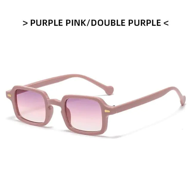Uv400 Square Sunglasses Eyewear - pink - sunglasses