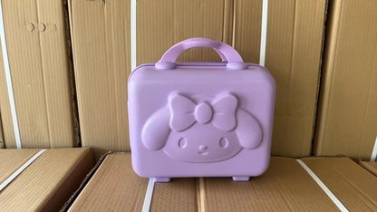Luxury Cartoon Bear Travel Suitcase for Kids (14-Inch) - Kia Day Design