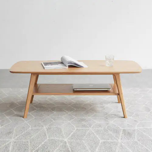 Solid Wood Coffee Table - Kia Day Design
