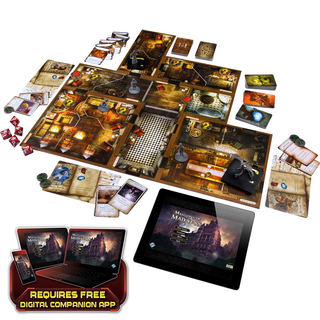 Mansions of Madness 2nd Edition - - Board Games