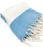 Herringbone Turkish Towel - Malibu Blue - Towels