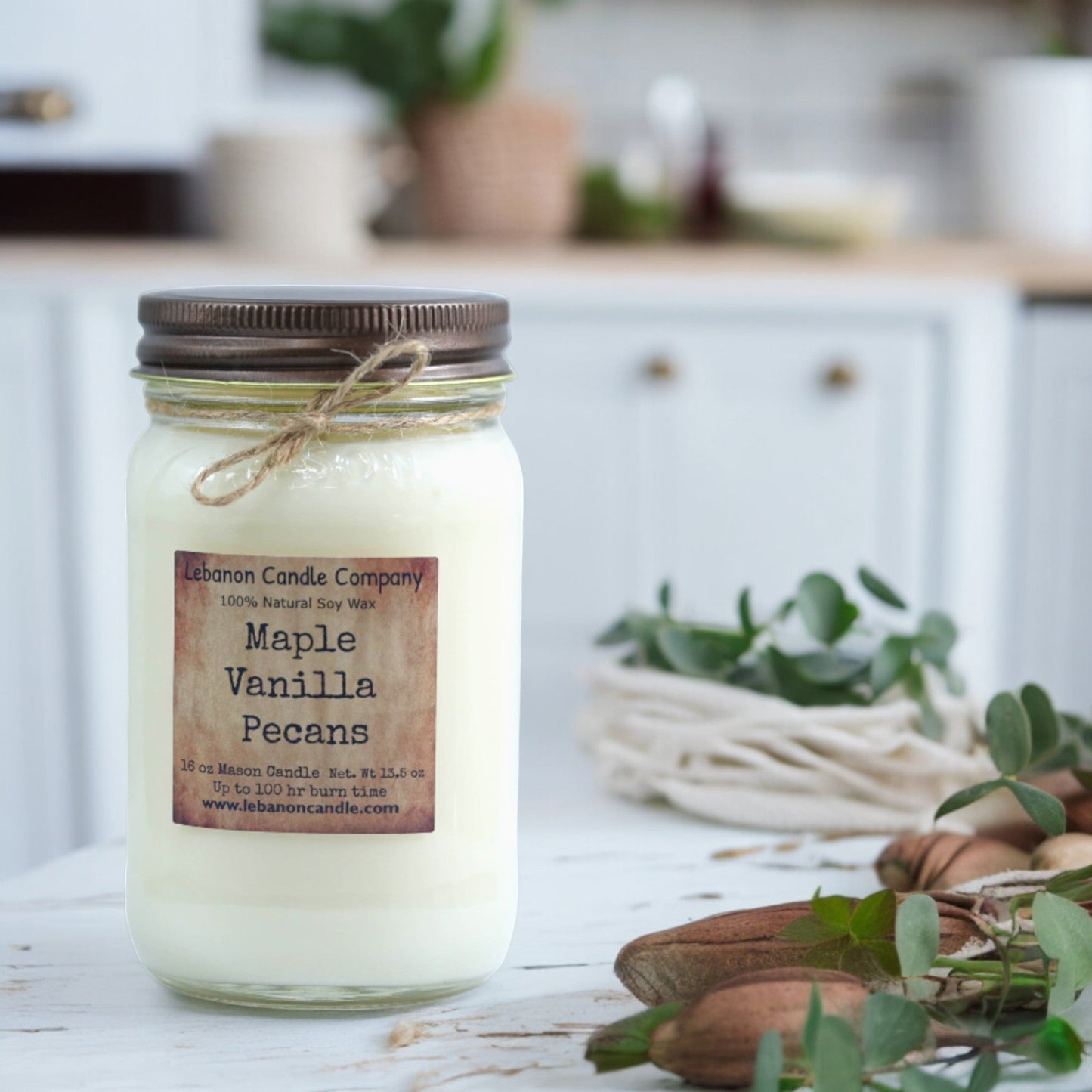 Maple Vanilla Pecans Candle - - Candles & Melts