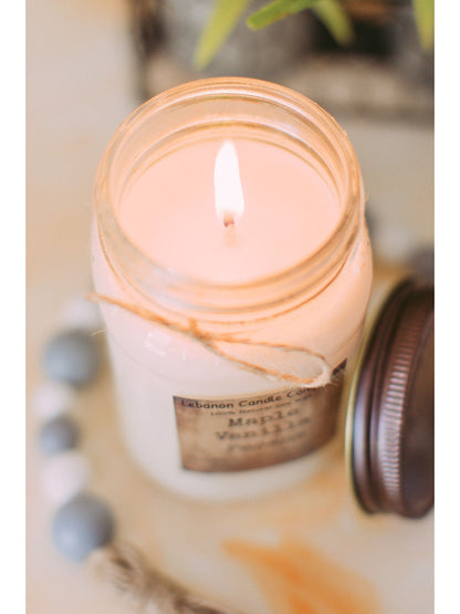 Maple Vanilla Pecans Candle - - Candles & Melts