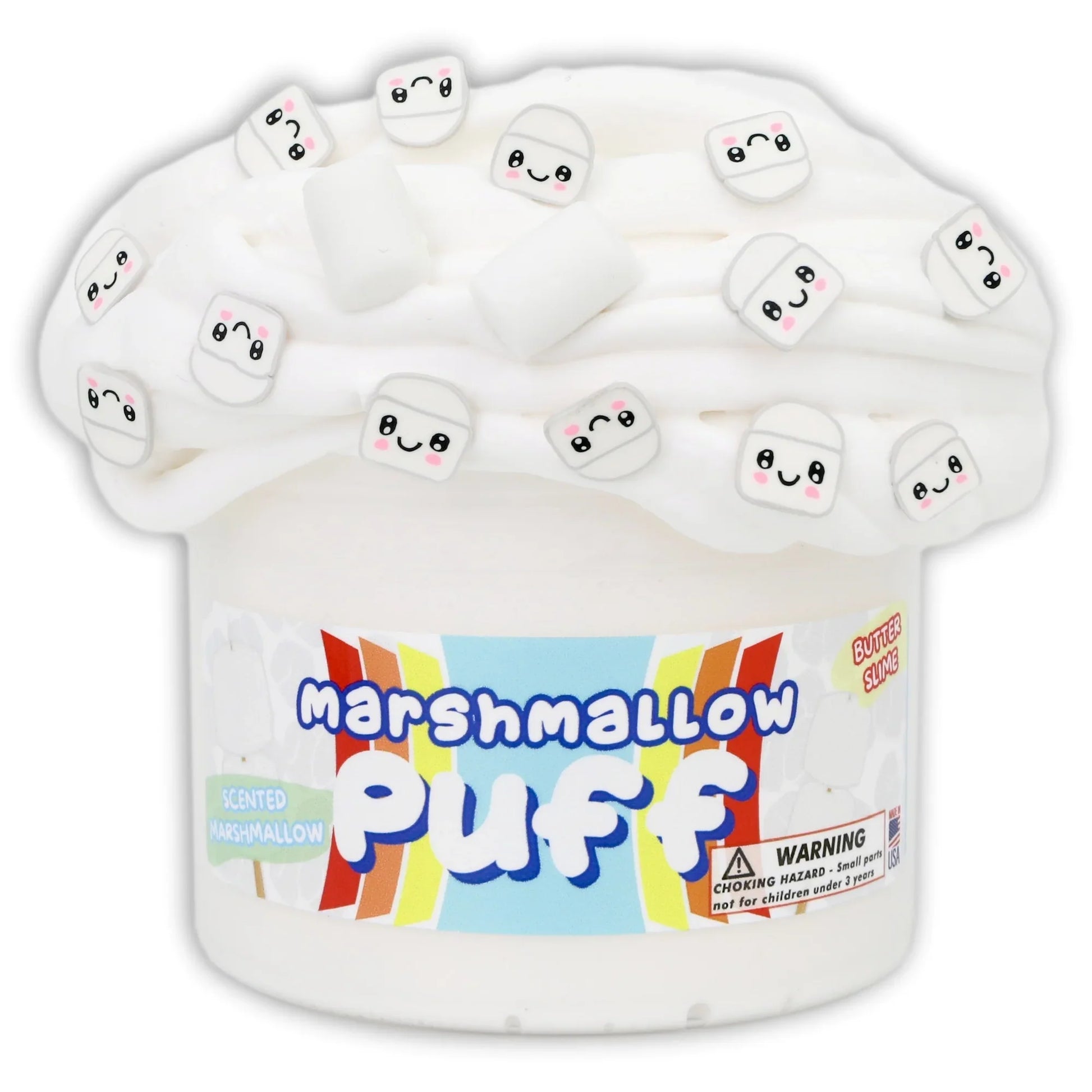 Marshmallow Puff Dope Slime - - Accessories
