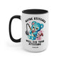 Maybe Stitches Will Fix Your Attitude Mug - Black - Mugs